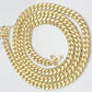 Real 10k Yellow Gold Chain 24 Inch 6mm Miami Cuban Link SOLID 10kt Strong Link