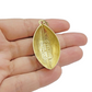 Real 10k Yellow Gold American Football Charm 2" Inch Pendant 10kt For Chain SALE