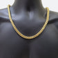 Real 10k Solid Yellow Gold Franco Chain 7mm 26" Inch 10kt Necklace Lobster Lock