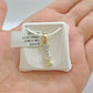 Real 10K Yellow Gold Initials Diamond Cut Charm A-Z Pendant  Alphabets