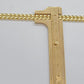 10k Yellow Gold Miami Cuban Link Bracelet 9" inch 8mm Real 10kt Box Lock Men