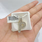 Real 10K Yellow Gold Initials Diamond Cut Charm A-Z Pendant  Alphabets