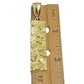 10k Yellow Gold Nugget Bar Charm Pendant 1'' Inch Necklace Chain SALE Real 10kt