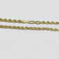 Real 14k Yellow Gold Rope Chain 5mm 18'' Necklace Jesus Cross Charm Pendant 14kt