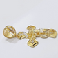 14k Gold Cross Charm Miami Cuban Link Chain 5mm 26'' Necklace 14kt Pendant SALE
