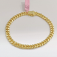 14k Yellow Gold Miami Cuban Link Bracelet 7.5 inch 7mm Real Men's & Ladies 14kt