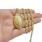 Real 10k Yellow Gold American Football Charm 2" Inch Pendant 10kt For Chain SALE