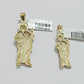 Real 10K Yellow Gold Juda Charm For 1-1.5'' Inches Gold Pendant