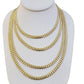 Real 10k Yellow Gold Chain 24 Inch 6mm Miami Cuban Link SOLID 10kt Strong Link