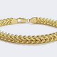 Real 10k Yellow Gold 6mm Franco Bracelet 8" inch 10kt Unisex Men Women