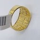 Real 10k Gold Men's Ring Cross size 10. 5 Yellow Gold Male Casual Pinky Band