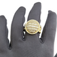 Real 10k Yellow Gold Diamond Ring White Genuine 1.72CT Diamonds 10kt Size 10