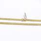 Real 14k Yellow Gold Necklace Miami Cuban Chain 6mm 26" inch 14kt Unisex Chain