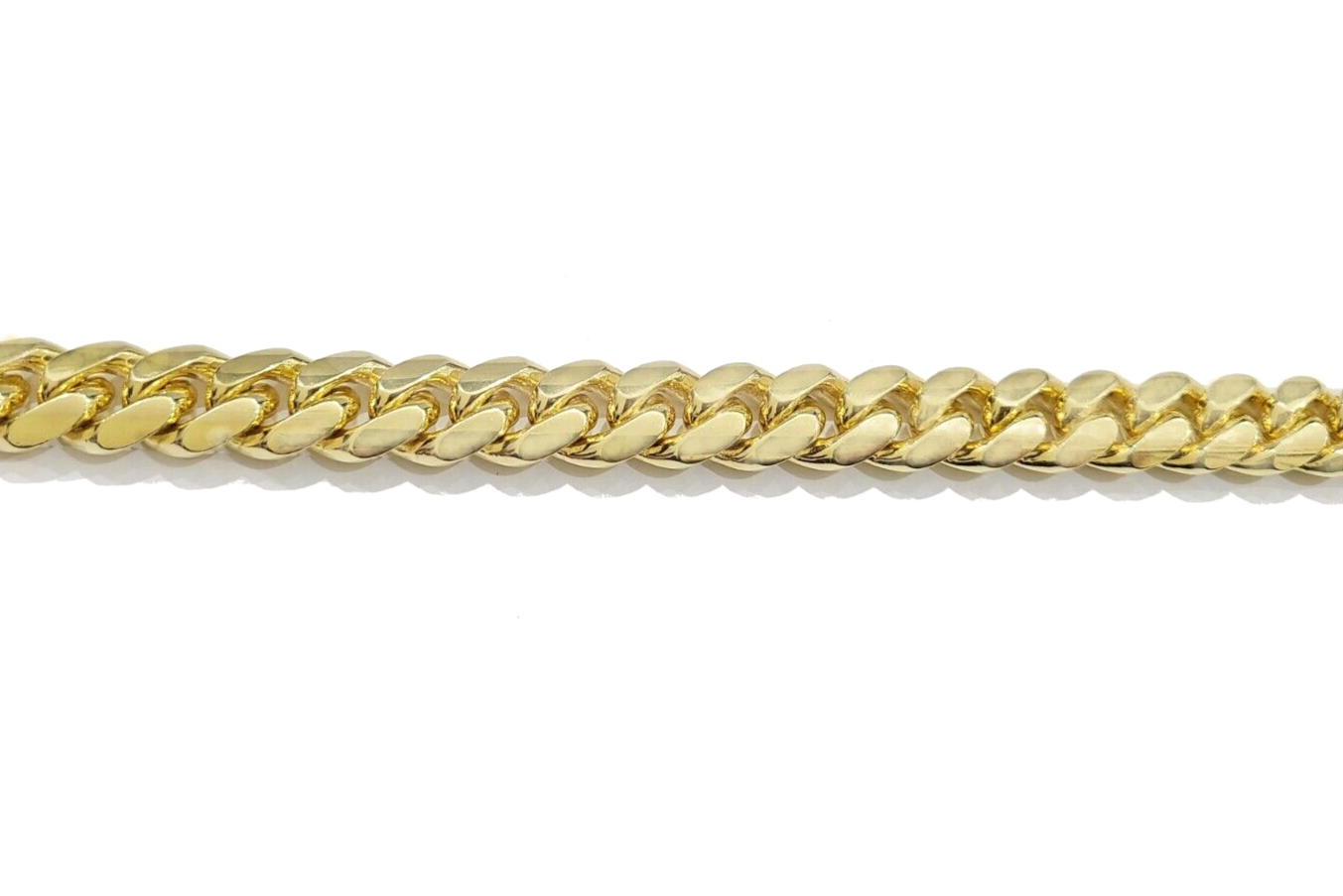 Real 14k Yellow Solid Gold 13mm Miami Cuban Bracelet 9.5'' inch 14kt Unisex