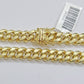10k Yellow Gold Miami Cuban Link Bracelet 7.5 inch 8mm Real 10kt Kids and Ladies