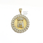 Real 10k Yellow Gold Jesus Head Diamond 2.56CT Pendant Charm For Necklace &Chain