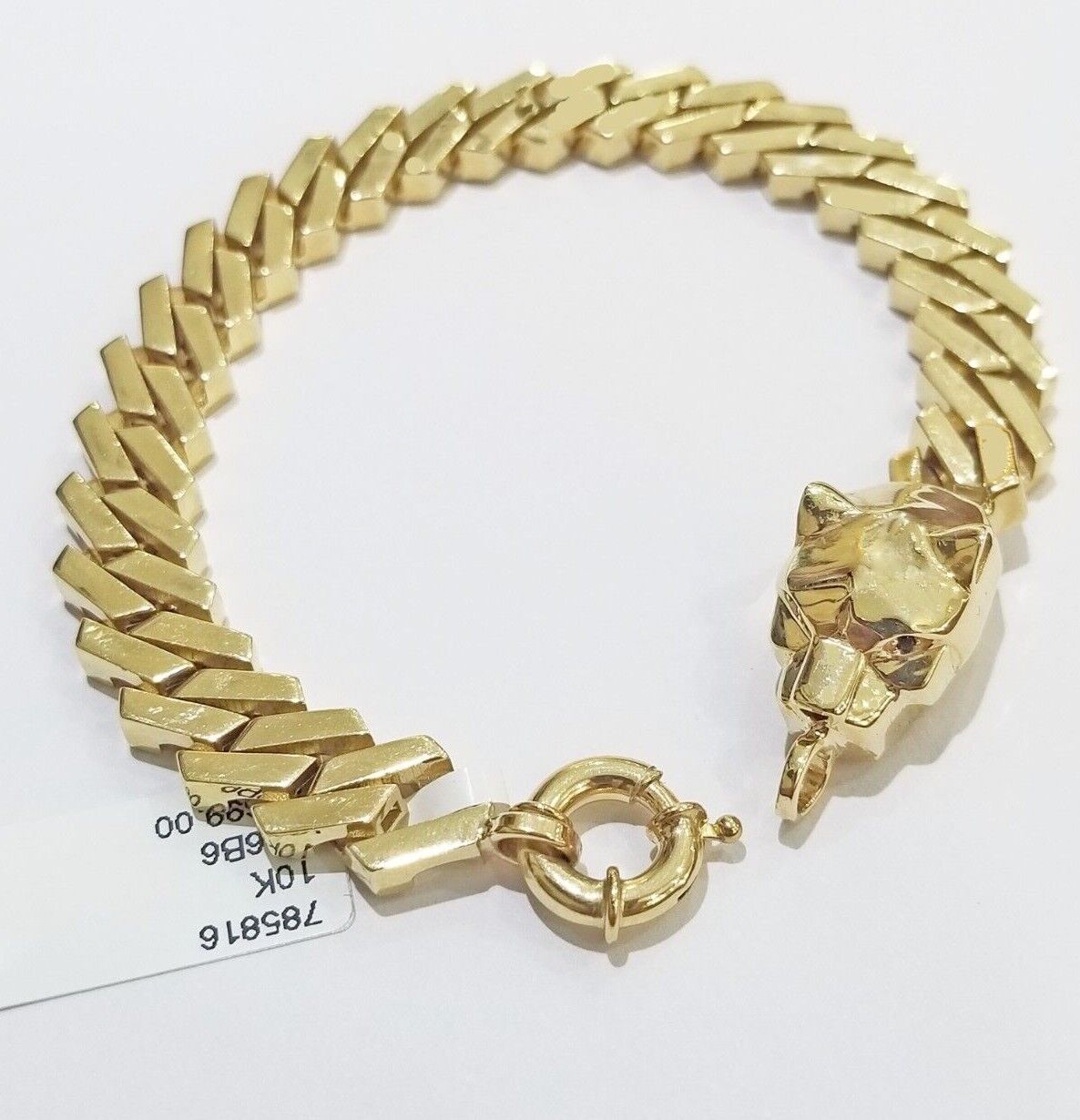 Gold Kids ID Bracelet