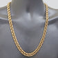 Real 10k Yellow Gold Necklace 12mm Chino Chain 26'' Inches Unisex