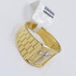 Real 10k Gold Men's Ring Cross size 9 10kt Yellow gold, Male casual pinky Band