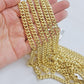 14k Yellow Gold Miami Cuban Link Chain 7mm 24" Necklace Box Lock REAL
