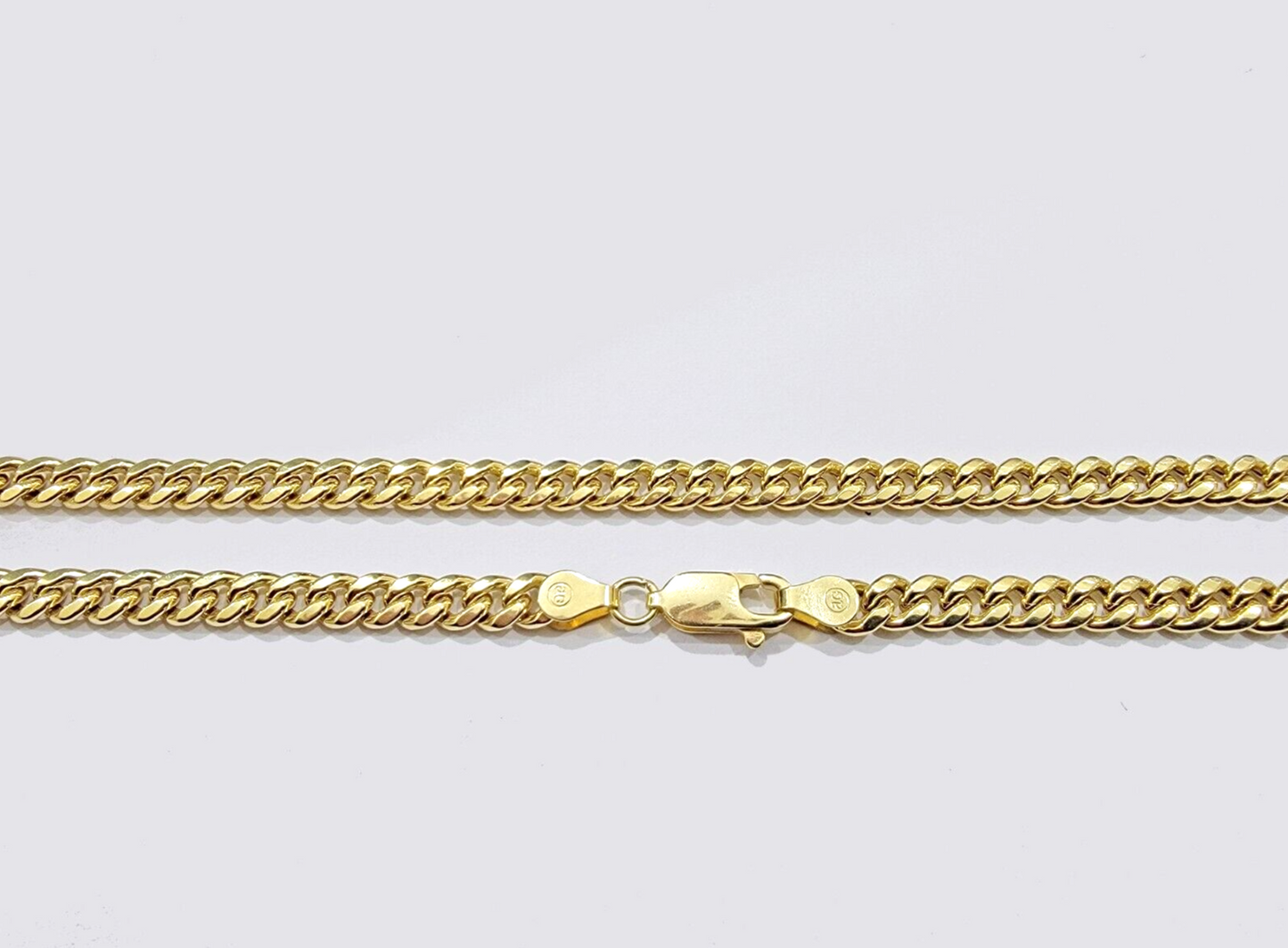 14k Gold Cross Charm Miami Cuban Link Chain 5mm 26'' Necklace 14kt Pendant SALE