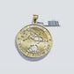 Real 10k Yellow Gold  The World is yours Charm Pendant 10kt for Chain