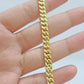 10k Yellow Gold Miami Cuban Link Bracelet 8.5" inch 7mm Real 10kt Box Lock Men