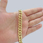 Real 14k Yellow Gold 9mm Miami Cuban Link Bracelet 8.5 ''inch 14kt Unisex