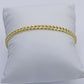 Real 10k Yellow Gold Miami Cuban Link 4mm Bracelet 8" Men Women 10kt