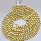 14k Yellow Gold Miami Cuban Link Chain 8mm 22" Necklace Box Lock Real