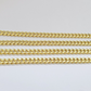 14k Yellow Gold Miami Cuban Link Chain 7mm 24" Necklace Box Lock REAL