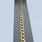 Real 10K Yellow Gold 8mm Cuban Curb Link Bracelet 8" inch 10kt Lobster lock