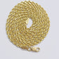 Solid 18k Yellow Gold Necklace Rope Chain 2mm 18'' Inch Real 18kt Men Women SALE