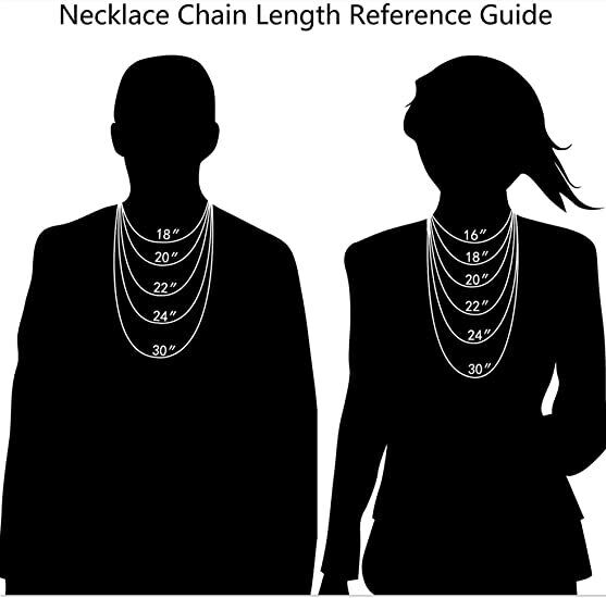 Neck Chain Length Guide 2024 | favors.com