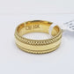 Real 10k Yellow Gold Ladies Ring Band Wedding Band For women 10kt gold Size 5.5