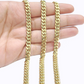 Real 14k Yellow Gold Necklace Miami Cuban Chain 6mm 26" inch 14kt Unisex Chain