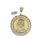 Real 10k Yellow Gold Jesus Head Diamond 2.56CT Pendant Charm For Necklace &Chain