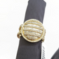 Real 10k Yellow Gold Diamond Ring White Genuine 1.72CT Diamonds 10kt Size 10