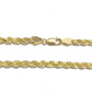 Real 14k Yellow Solid  Gold 3mm Rope  Bracelet 8.5'' inch 14kt Unisex