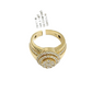 Real 14k Yellow Gold Diamond Ring White Genuine 2.12CT Diamonds 14kt Size 10