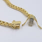 Real 10k Yellow Gold 6mm Miami Cuban Link Bracelet 8" inch Men and Women