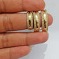 10k Yellow Gold Mens Band Engagement Wedding Ring Real 10kt gold Size 12