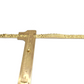 Real 10k Yellow Gold 8mm Nugget ID Bracelet 9" inch 10kt Unisex Men Women