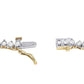 10k Solid Tennis Ice Chain Real Gold 22 Inch Necklace 3mm Genuine 1.85CT Diamond