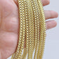 14k Yellow Gold Franco Chain Two-tone Necklace 4mm 22 Inch Diamond Cut 14kt SALE